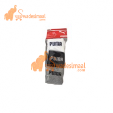 Puma Sports Socks Full Length, Pack Of 3 U